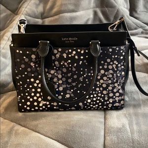 NWT Kate Spade medium satchel Cameron soirée dot